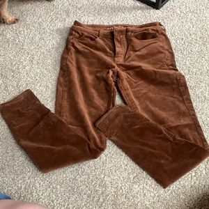 American eagle velvet jeans